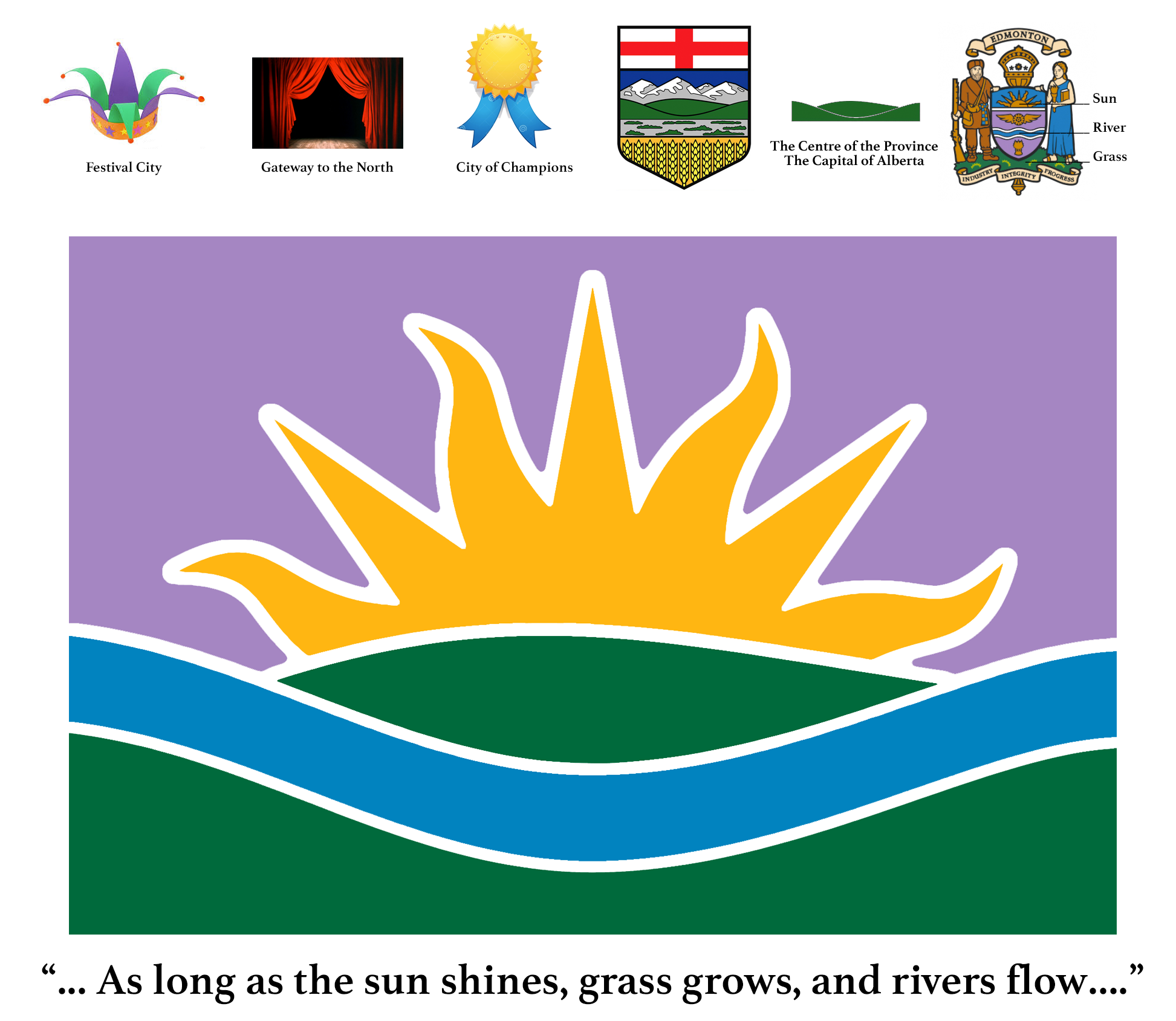 New Edmonton Flag